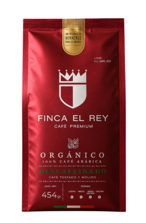 Café Finca el Rey Descafeinado, tostado molido, 454gr (1Lb)