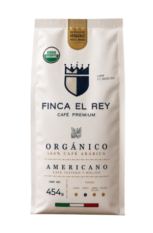 Café Finca El Rey americano tostado y molido 454g (1lb)